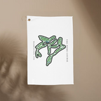 The Home Course, Golf Course Towel, Washington | Golf Course Print Towels