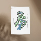 Cuscowilla Golf Club, Golf Course Print, Georgia | Golf Course Print Towels | Golf Course Microfiber