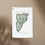 Wolf Creek Golf Club Golf Course Prints, Nevada | Golf Course Print Towels | Golf Course Microfiber