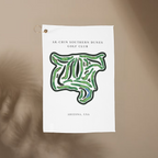 Ak-Chin Southern Dunes Golf Club, Arizona | Golf Course Print Towels