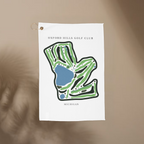 Oxford Hills Golf Club Golf Course Towel, Michigan | Microfiber Map Towel