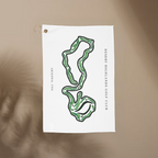 Desert Highlands Golf Club, Golf Course Towel, Arizona | Golf Course Print Towels