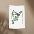 Colleton River Club- Dye Course, Golf Course Towel, South Carolina | Golf Course Print Towels