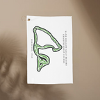 Sand Hollow Golf Resort Championship Course Hurricane, Golf Course Towel, Utah | Golf Course Print Towels
