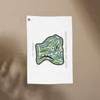 Naples National Golf Club, Golf Course Towel, Florida | Golf Course Print Towels