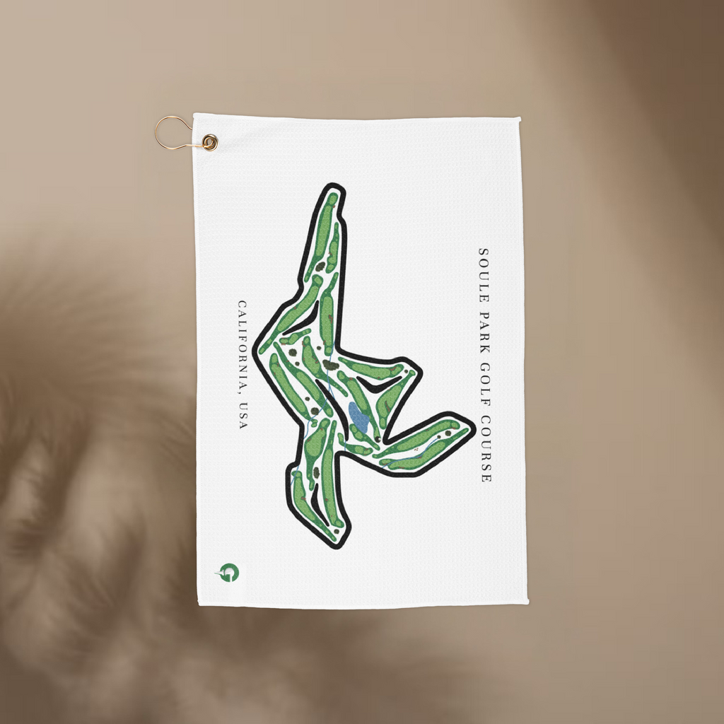 Soule Park Golf Course Print, California | Golf Course Print Towels | Golf Course Microfiber