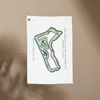 The Norman Course at Barefoot Resort & Golf, Golf Course Towel, South Carolina | Golf Course Print Towels