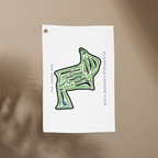 Plainfield Country Club, Golf Course Towel, New Jersey | Golf Course Print Towels