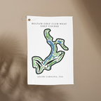 Belfair golf club west golf course South carolina  | Golf Course Print Towels | Golf Course Microfiber