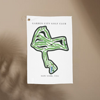 Garden City Golf Club, Golf Course Towel, New York | Golf Course Print Towels