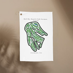 Red Sky Ranch Club Norman Course, Colorado  | Golf Course Print Towels | Golf Course Microfiber