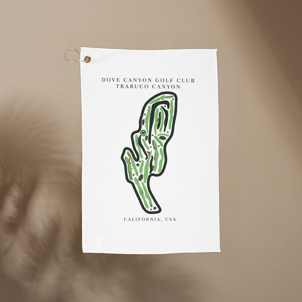 Dove Canyon Golf Club Golf Course Prints, California | Golf Course Print Towels | Golf Course Microfiber