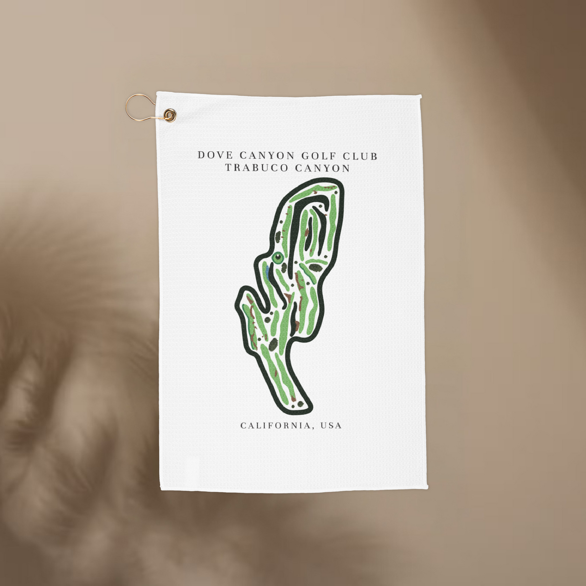 Dove Canyon Golf Club Golf Course Prints, California | Golf Course Print Towels | Golf Course Microfiber