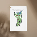 The Lido Course At Sand Valley Golf Resort Wisconsin  | Golf Course Print Towels | Golf Course Microfiber
