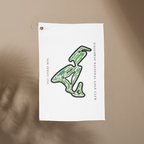 Galloway National Golf Club, Golf Course Towel, New Jersey | Golf Course Print Towels