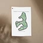 Torrey Pines North Course, Golf Course Print, North Carolina | Golf Course Print Towels | Golf Course Microfiber