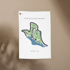 Coeur d’Alene Resort Golf Course Prints, Idaho | Golf Course Print Towels | Golf Course Microfiber