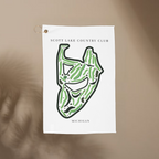 Scott Lake Country Club Golf Course Prints, Michigan | Golf Course Print Towels | Golf Course Microfiber