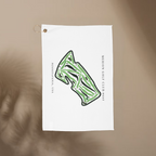 Merion Golf Club - East, Golf Course Towel, Pennsylvania | Golf Course Print Towels