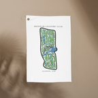 Medinah Country Club, Golf Course Towel, Illinois | Golf Course Print Towels