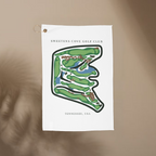 Sweetens Cove Golf Club, Golf Course Towel, Tennessee | Golf Course Print Towels
