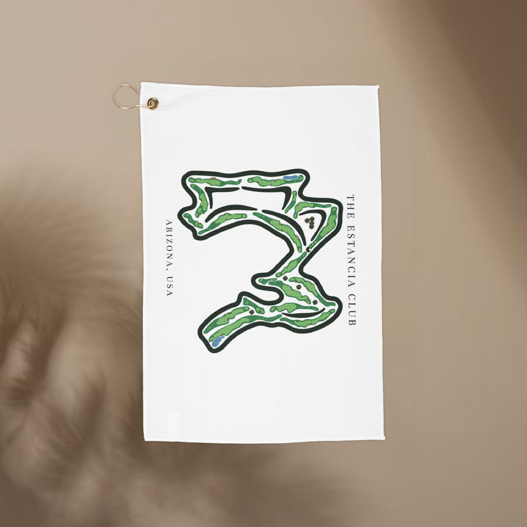 The Estancia Club, Arizona | Golf Course Print Towels | Golf Course Microfiber