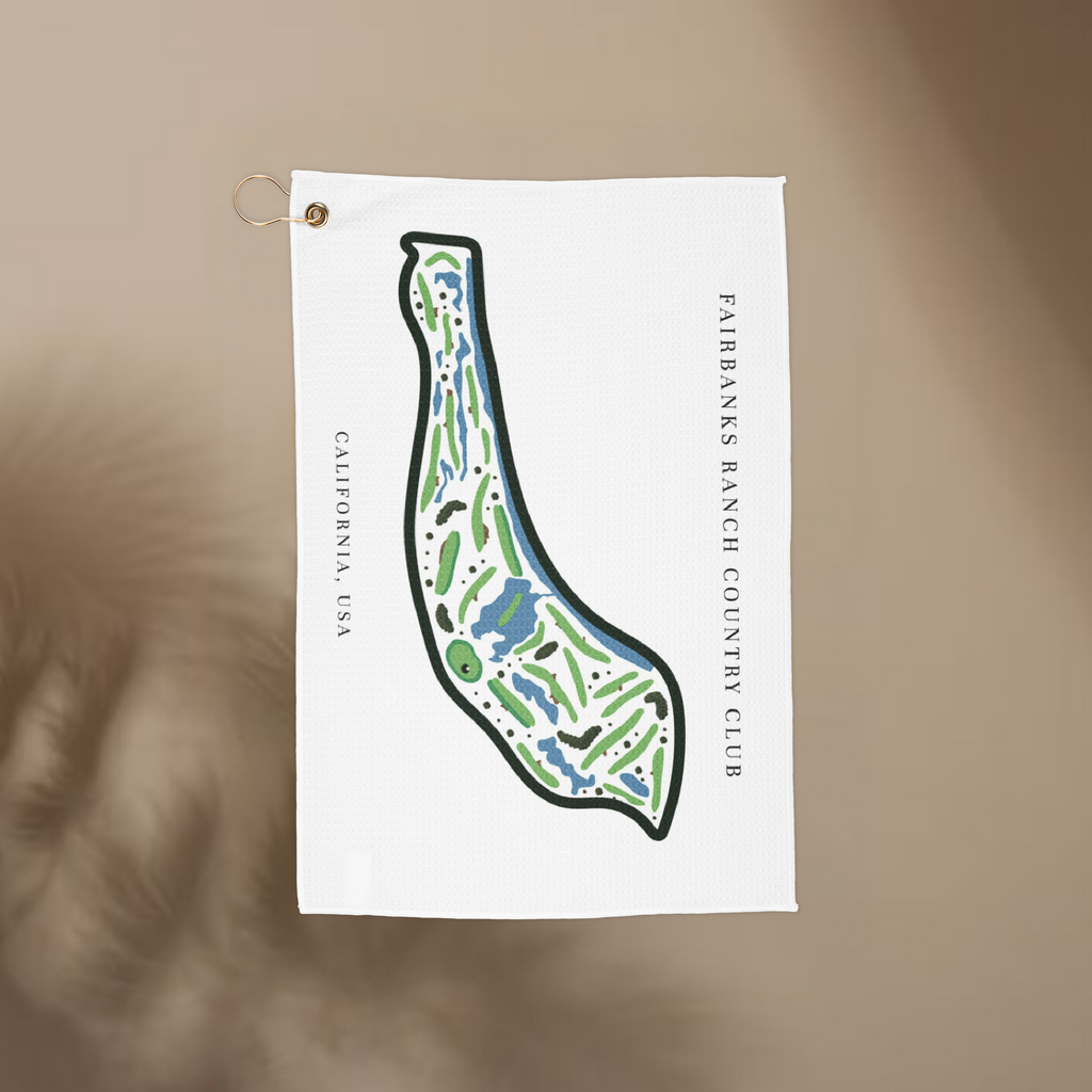 Fairbanks Ranch Country Club, Golf Course Print, California | Golf Course Print Towels | Golf Course Microfiber