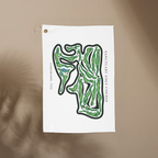 Sanctuary Golf Course, Colorado   | Golf Course Print Towels | Golf Course Microfiber