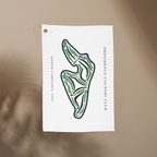 Providence Country Club, Golf Course Towel, North Carolina | Golf Course Print Towels