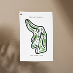 Friar's Head, Golf Course Towel, New York | Golf Course Print Towels