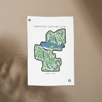 Firestone Country Club Golf Course Prints, Ohio | Golf Course Print Towels | Golf Course Microfiber