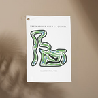 The Madison Club Golf Course Prints, California | Golf Course Print Towels | Golf Course Microfiber