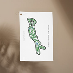 Poipu Bay Golf Course Towel, Hawaii | Golf Course Print Towels