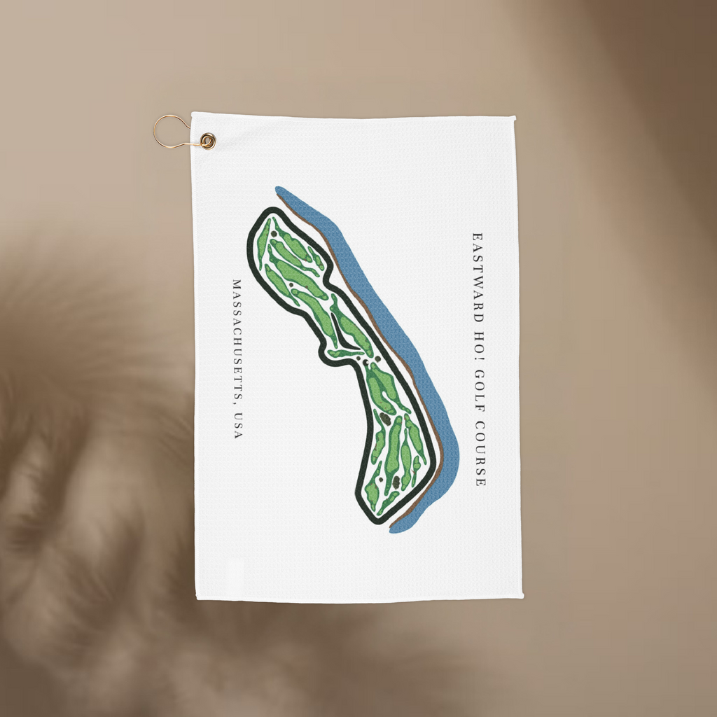 Eastward Ho! Golf Course, Golf Course Towel, Massachusetts | Golf Course Print Towels