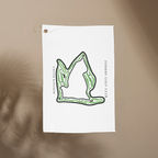 Formby Golf Club, Golf Course Towel, United Kingdom | Golf Course Print Towels