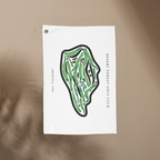 Desert Forest Golf Club, Golf Course Towel, Arizona | Golf Course Print Towels