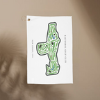 Baltusrol Golf Club, Golf Course Towel, New Jersey | Golf Course Print Towels
