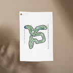 Shelter Harbor Golf Club‎, Golf Course Towel, Rhode Island | Golf Course Print Towels