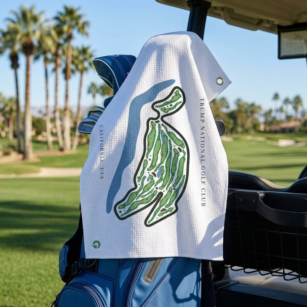 Trump National Golf Club, Golf Course Print, California | Golf Course Print Towels | Golf Course Microfiber
