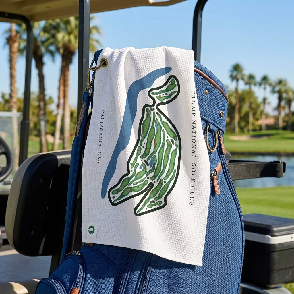 Trump National Golf Club, Golf Course Print, California | Golf Course Print Towels | Golf Course Microfiber