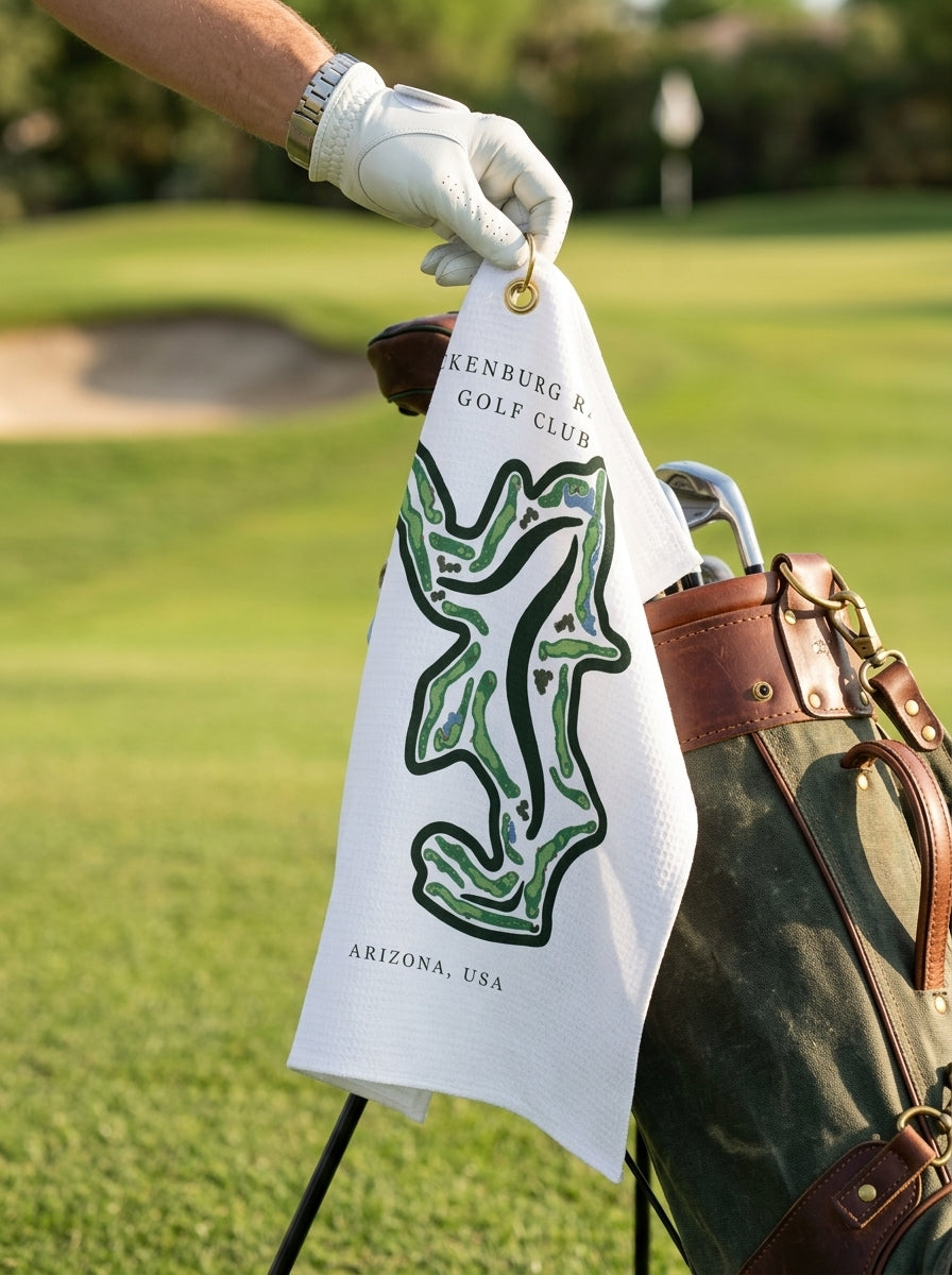 Wickenburg Ranch Golf Club, Arizona | Golf Course Print Towels | Golf Course Microfiber