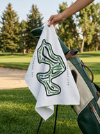 Castle Pines Golf Club, Golf Course Towel, Colorado | Golf Course Print Towels