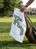 Bull Valley Golf Club, Golf Course Towel, Illinois | Golf Course Print Towels