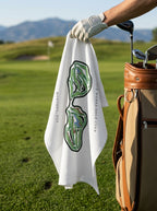 Old Works Golf Club, Golf Course Towel, Montana | Golf Course Print Towels