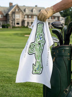 Baltusrol Golf Club, Golf Course Towel, New Jersey | Golf Course Print Towels