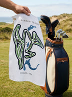 Bandon Dunes, Golf Course Towel, Oregon | Golf Course Print Towels