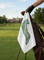 Full Cry at Keswick Hall and Golf Club, Golf Course Towel, Virginia | Golf Course Print Towels