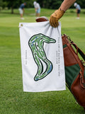 Full Cry at Keswick Hall and Golf Club, Golf Course Towel, Virginia | Golf Course Print Towels