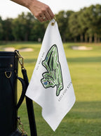 Sebonack Golf Club, Golf Course Towel, New York | Golf Course Print Towels