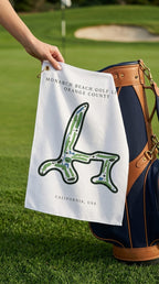 Monarch Beach Golf Links, Golf Course Print, California | Golf Course Print Towels | Golf Course Microfiber